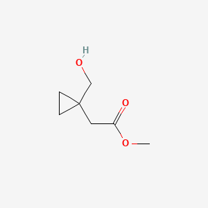 Methyl 2-[1-(hydroxymethyl)cyclopropyl]acetate