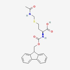 molecular formula C22H24N2O5S B599544 Fmoc-HoCys(Acm)-OH CAS No. 150281-21-3