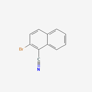 molecular formula C11H6BrN B599559 2-Bromonaphthalene-1-carbonitrile CAS No. 138887-02-2