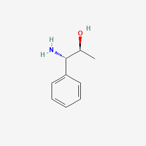 molecular formula C9H13NO B599564 (1S,2S)-1-amino-1-phenylpropan-2-ol CAS No. 19901-87-2
