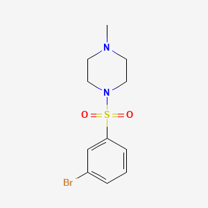 B599606 1-(3-Bromophenylsulfonyl)-4-methylpiperazine CAS No. 486422-19-9