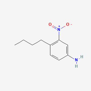 B599611 4-Butyl-3-nitroaniline CAS No. 61644-32-4