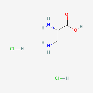 molecular formula C3H10Cl2N2O2 B599625 (S)-2,3-Diaminopropanoic acid dihydrochloride CAS No. 19777-68-5