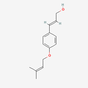 molecular formula C14H18O2 B599642 Evofolin C 