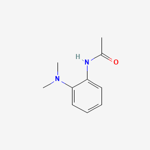 molecular formula C10H14N2O B599646 N-[2-(dimethylamino)phenyl]acetamide CAS No. 25116-01-2