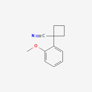 1-(2-Methoxyphenyl)cyclobutanecarbonitrile