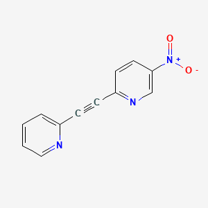 5-Nitro-2-(2-pyridinylethynyl)pyridine