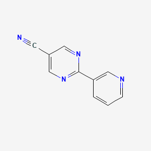 2-(Pyridin-3-YL)pyrimidine-5-carbonitrile