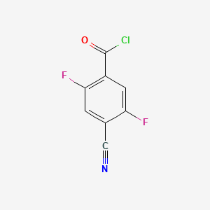 4-Cyano-2,5-difluorobenzoyl chloride