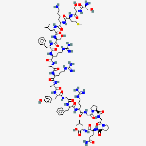 molecular formula C104H164N32O27S B599681 Catestatin CAS No. 197151-46-5