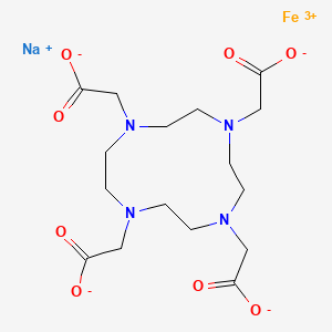 molecular formula C16H24FeN4NaO8 B599687 Iron DOTA Sodium Salt CAS No. 149819-85-2