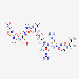 molecular formula C69H124N22O19 B599692 NTR 368 
