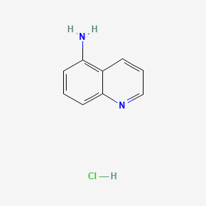 molecular formula C9H9ClN2 B599708 Quinolin-5-amine hydrochloride CAS No. 152814-24-9