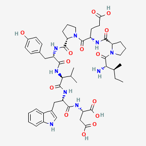 molecular formula C50H67N9O14 B599713 Leech Osmoregulatory Factor CAS No. 175413-77-1
