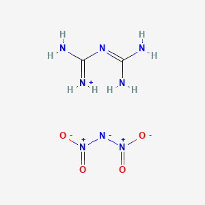 molecular formula C2H8N8O4 B599766 双胍基一硝胺二阴离子 CAS No. 174818-96-3