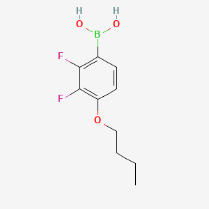 molecular formula C10H13BF2O3 B599791 (4-Butoxy-2,3-difluorophenyl)boronic acid CAS No. 156487-12-6