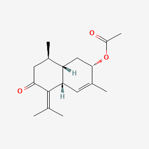 3-Acetoxy-4,7(11)-cadinadien-8-one