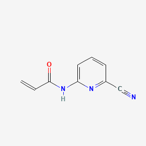 N-(6-Cyanopyridin-2-yl)acrylamide