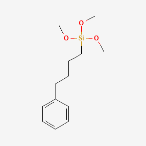 molecular formula C13H22O3Si B599878 4-Phenylbutyltrimethoxysilane 