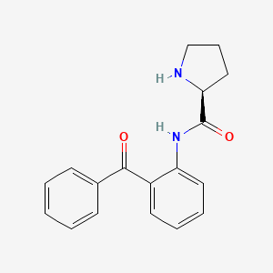 (S)-N-(2-Benzoylphenyl)pyrrolidine-2-carboxamide