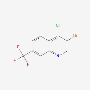3-Bromo-4-chloro-7-trifluoromethylquinoline