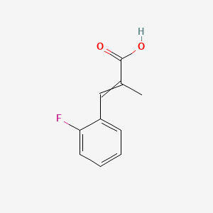 3-(2-Fluorophenyl)-2-methylprop-2-enoic acid