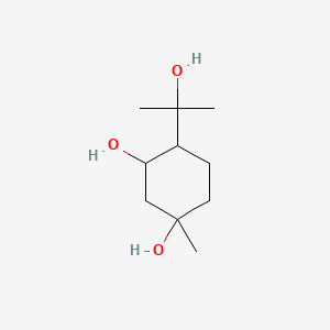 molecular formula C10H20O3 B599918 p-Menthane-1,3,8-triol 
