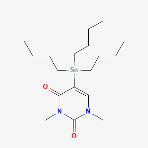 5-Tributylstannyl-1,3-dimethyluracil