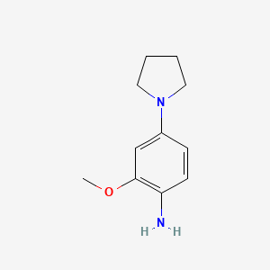 2-Methoxy-4-(pyrrolidin-1-yl)aniline