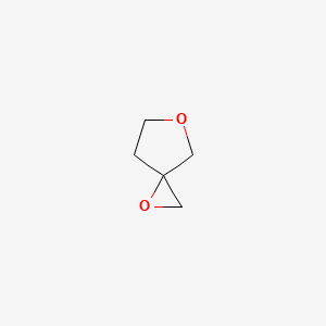 molecular formula C5H8O2 B599958 1,5-Dioxaspiro[2.4]heptane CAS No. 185-61-5