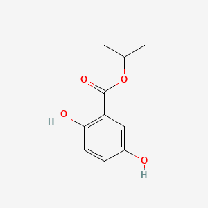 molecular formula C10H12O4 B599985 Isopropyl 2,5-Dihydroxybenzoate CAS No. 147993-48-4