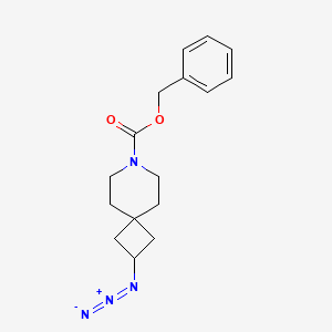 Benzyl 2-azido-7-azaspiro[3.5]nonane-7-carboxylate