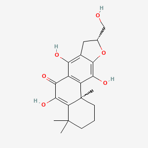 molecular formula C20H24O6 B600013 Villosin C CAS No. 160927-81-1