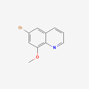 molecular formula C10H8BrNO B600033 6-Bromo-8-methoxyquinoline CAS No. 103028-32-6