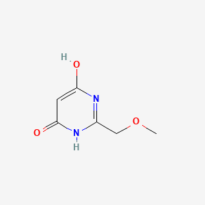 2-(Methoxymethyl)pyrimidine-4,6-diol