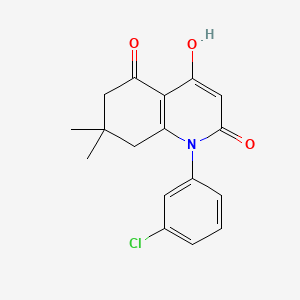 molecular formula C17H16ClNO3 B600060 C.I. Direct Brown 60 CAS No. 6426-57-9