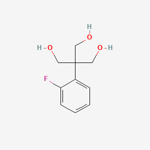 molecular formula C10H13FO3 B600069 2-(2-Fluorophenyl)-2-(hydroxymethyl)propane-1,3-diol CAS No. 131506-00-8