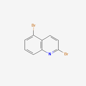 molecular formula C9H5Br2N B600072 2,5-Dibromoquinoline CAS No. 120258-64-2
