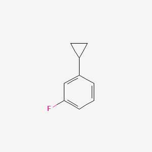 molecular formula C9H9F B600083 1-Cyclopropyl-3-fluorobenzene CAS No. 18511-61-0