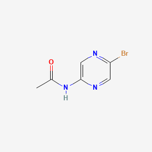 molecular formula C6H6BrN3O B600093 N-(5-Bromopyrazin-2-YL)acetamide CAS No. 174680-67-2