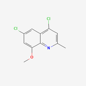 4,6-Dichloro-8-methoxy-2-methylquinoline