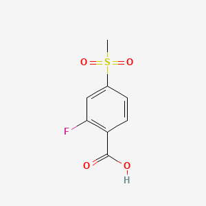 2-Fluoro-4-(methylsulfonyl)benzoic acid