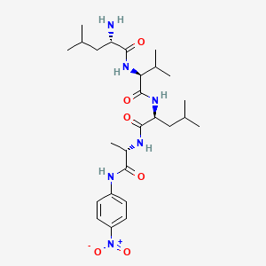 molecular formula C26H42N6O6 B600108 H-Leu-val-leu-ala-pna CAS No. 197970-37-9