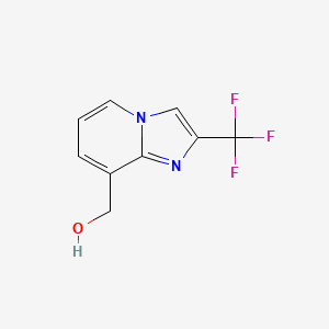 (2-(Trifluoromethyl)imidazo[1,2-a]pyridin-8-yl)methanol