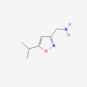 (5-Isopropylisoxazol-3-yl)methanamine