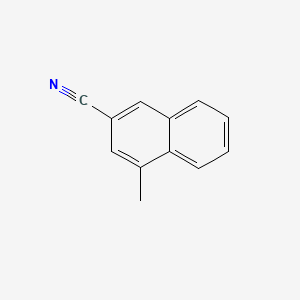 molecular formula C12H9N B600129 4-Methylnaphthalene-2-carbonitrile CAS No. 112929-90-5