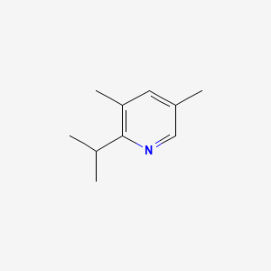 molecular formula C10H15N B600144 2-Isopropyl-3,5-dimethylpyridine CAS No. 199617-23-7