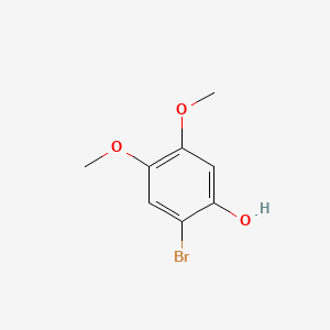 molecular formula C8H9BrO3 B600158 2-Bromo-4,5-dimethoxyphenol CAS No. 129103-69-1