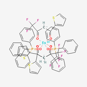 EuropiuM, tris[4,4,4-trifluoro-1-(2-thienyl)-1,3-butanedionato-kO1,kO3]bis(triphenylphosphine oxide-