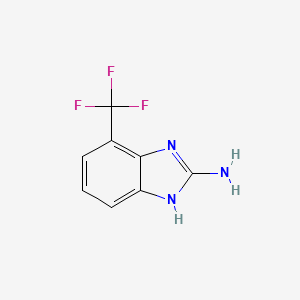 7-(Trifluoromethyl)-1H-benzo[d]imidazol-2-amine